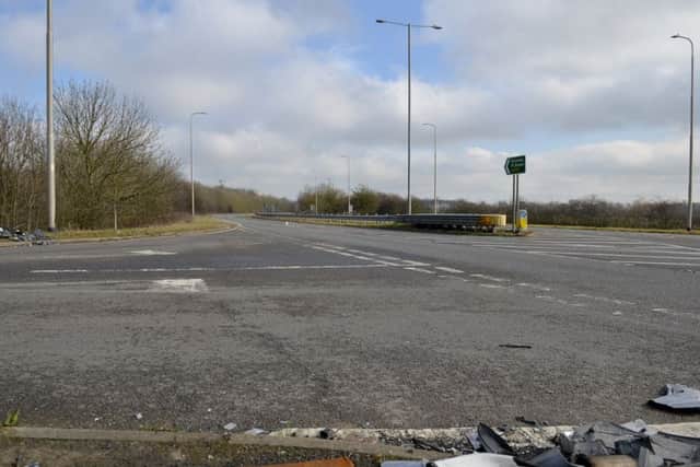 Councillors are calling for action at an accident blackspot, junction of Thorndike Way and Corringham Road