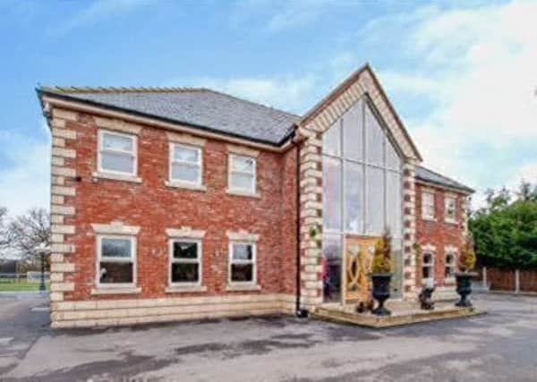 The Moss property is on the market for £625,000