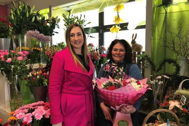 Alison Shipperbottom (left) and Kelly Waller at The Florist at Marshalls Yard. Photo contributed.
