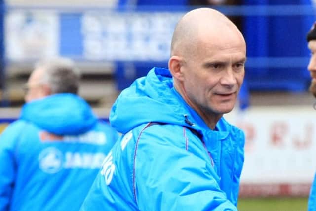Gainsborough Trinity manager Lee Sinnott. Picture: Chris Etchells