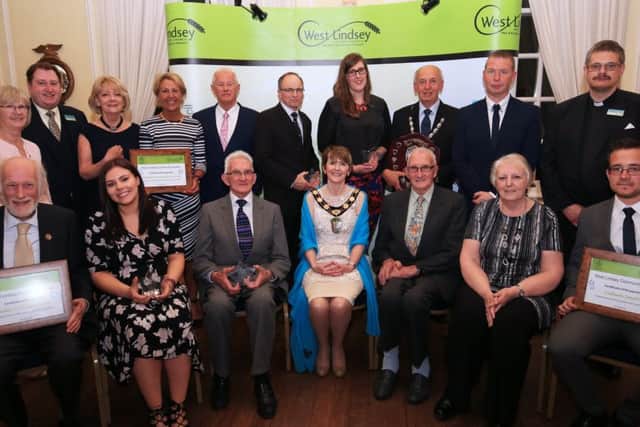 West Lindsey Community Awards - 23rd April 2018. All the winners from the night.
