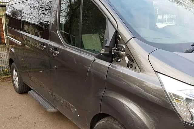 Pictured from East Midlands Ambulance Service on Facebook.