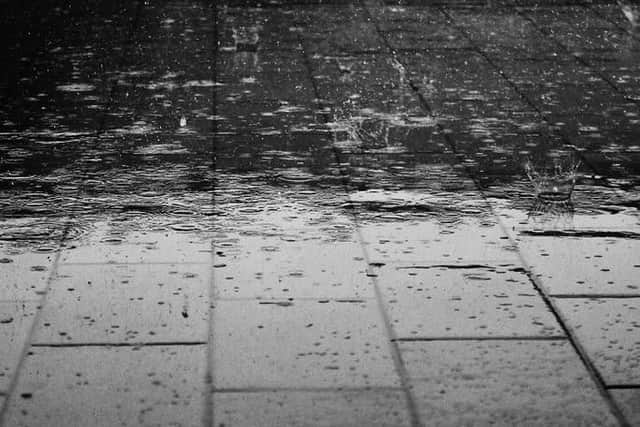 Heavy rain is set to hit the region...