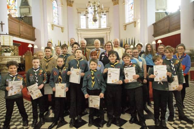 The annual St George's Day parade and service