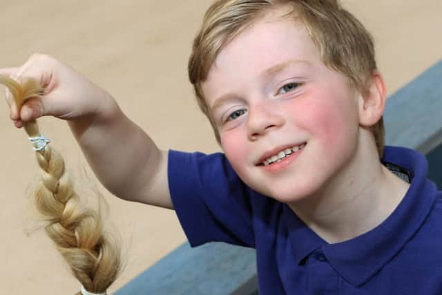 Four year old fundraiser Cruz Denbigh