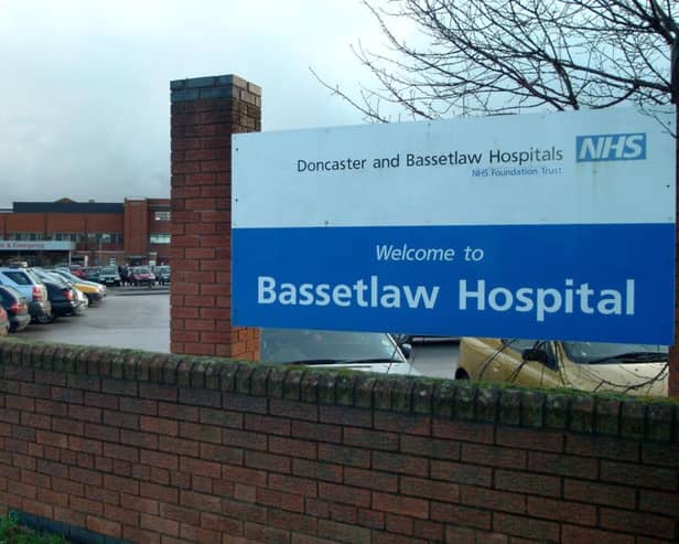 Bassetlaw Hospital, Carlton Road, Worksop.