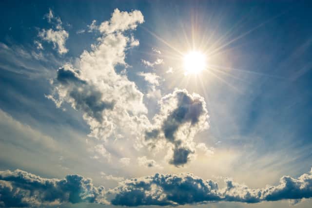 The warm, dry weather is increasing the risk of pollen, alongside the UV rays strengthening (Photo: Shutterstock)