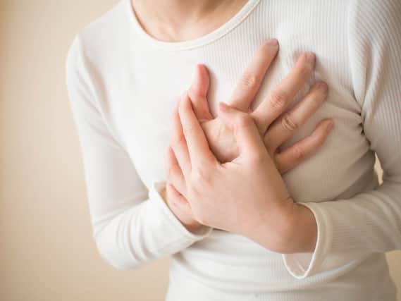 Chest pains aren't the only way that a heart attack can present itself, especially in women (Photo: Shutterstock)
