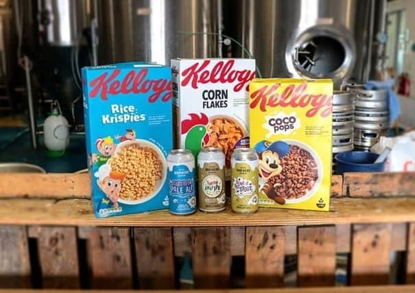 The unusual beers are made from some of the brands best loved cereals (Photo: Seven Bro7hers)
