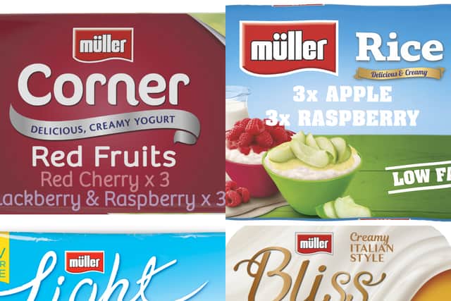 These are the products that have been recalled (Photo: Müller)