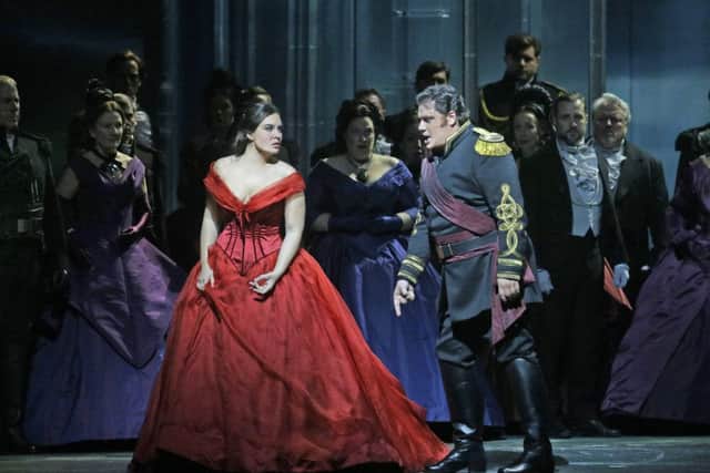 Sonya Yoncheva as Desdemona and Aleksandrs Antonenko in the title role of Verdi’s Otello (picture: Ken Howard)