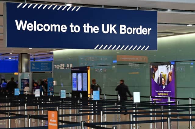 New quarantine rules for arrivals in the UK will be in place from 8 June (Getty Images)