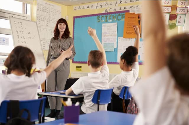 Department for Education guidance says school classes should be capped at 15 pupils (Photo: Shuttertock)