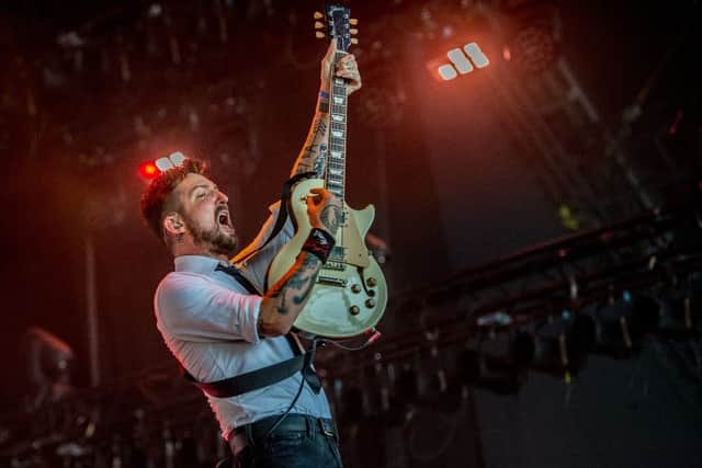 Turner warned the audience before the show that it would be a unique concert experience with the new measures in place.
(Getty Images)