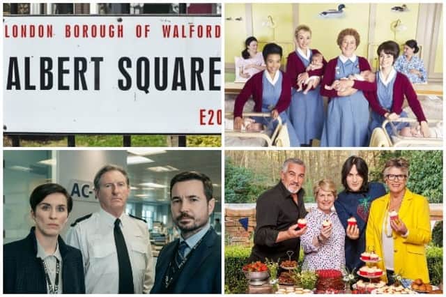 These are the shows which could soon be back on TV, from soaps to dramas (Photo: BBC and Channel 4)