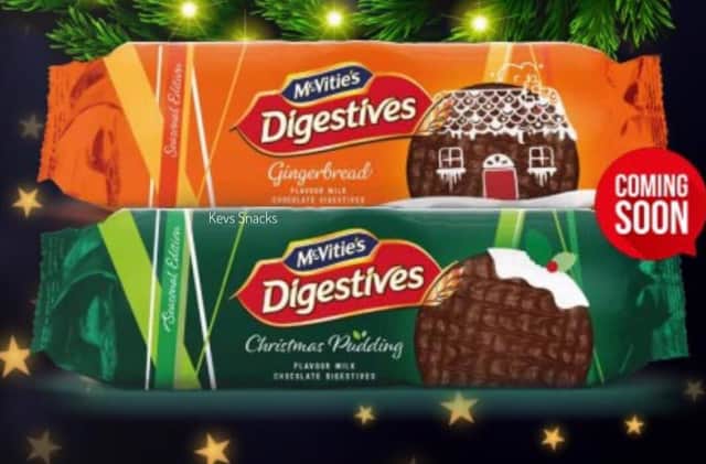 A picture of the new biscuits was first posted on a snacks Facebook group, hosted by Kevs Snack Reviews (Photo: Snack News & Reviews Facebook)