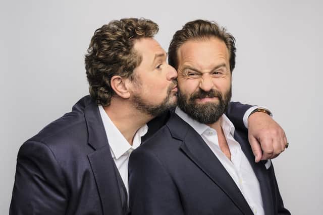Michael Ball and Alfie Boe: ‘Hopefully, we can spread some of that joy and live entertainment through the screens with you and all remember what it’s like to be at a concert’
