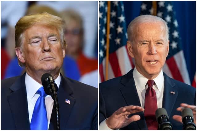 Donald Trump will debate Joe Biden tonight - here's how to watch in the UK (Photo: Shutterstock)
