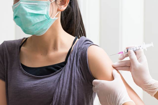 All UK adults will be offered their first Covid vaccine by September, Dominic Raab has said (Photo: Shutterstock)