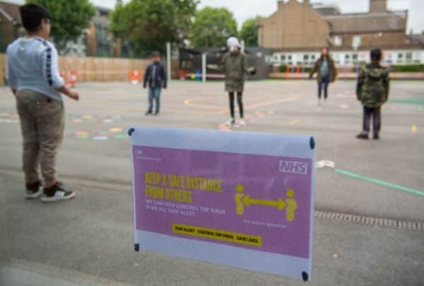 Parent and child groups can take place outdoors from 29 March with a limit of 15 attendees - children under five will not count towards this limit (Photo: Justin Setterfield/Getty Images)