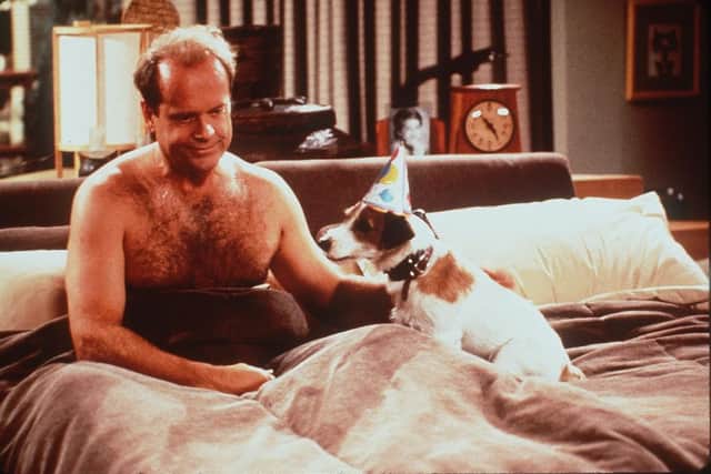 No word yet on if Eddie the dog will be brought back; Moose - the wire-hair Jack Russell Terrier who played him - sadly died in 2006 (Photo: NBC)