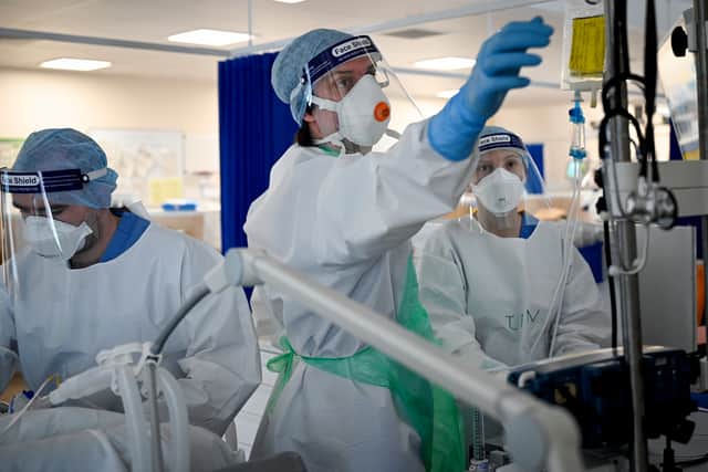 Currently, NHS and social care staff in England are the only ones not to have been offered a bonus (Photo: Jeff J Mitchell/Getty Images)