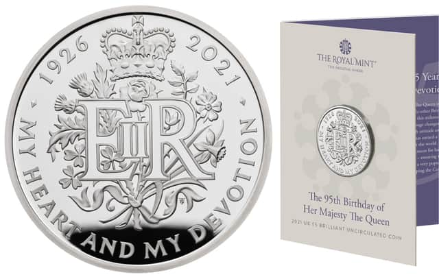 Do you know anyone turning 95 this year? (Photo: Royal Mint)