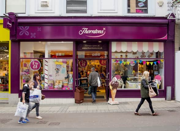 Thorntons will shut all 61 stores - with more than 600 jobs affected (Photo: Shutterstock)