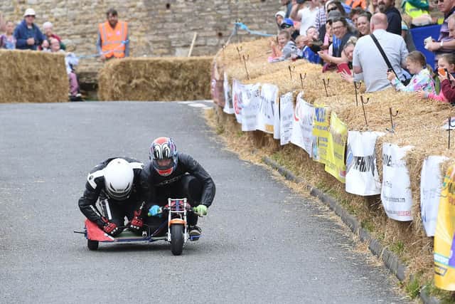 Coleby Soapbox Challenge. Two Wallys & a Tiny Sidecar.