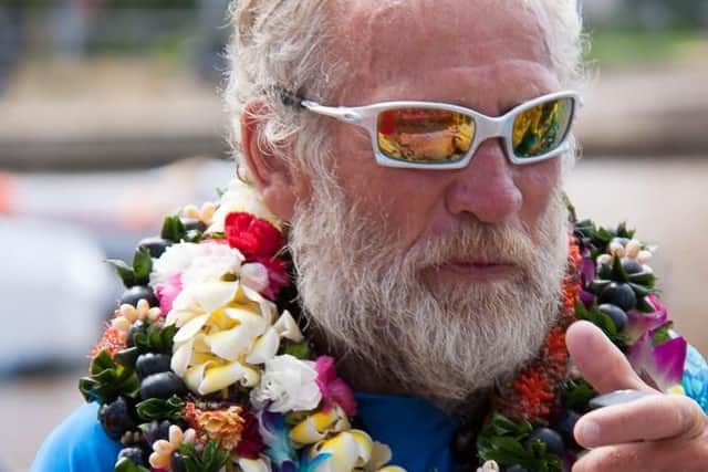 Steve Sparkes Rowing the Pacific Picture: Ellen Hoke Photography