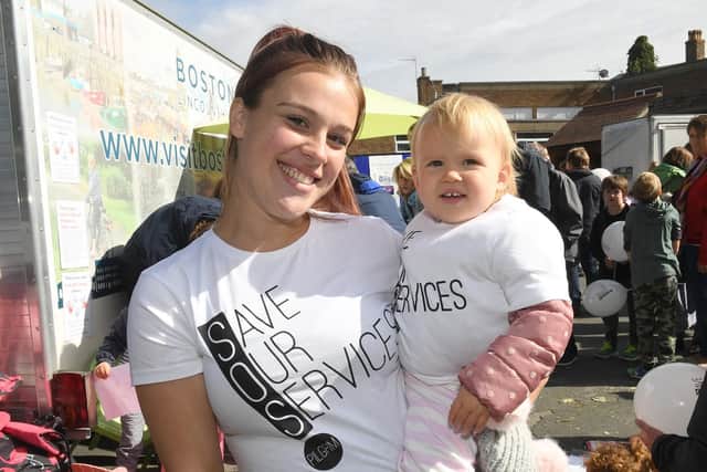 Families on the march for Pilgrim Hospital