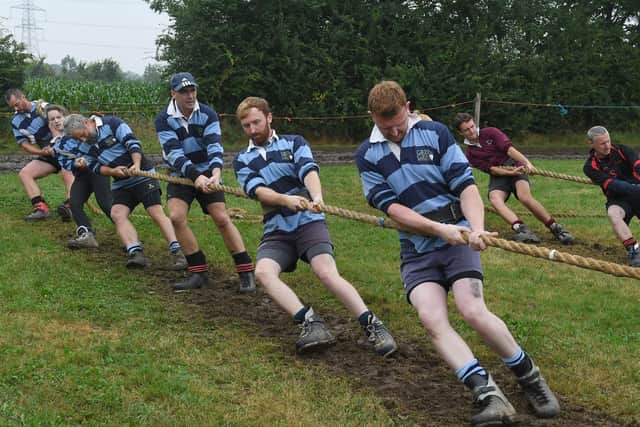 Heckington Show. Tug-of-War