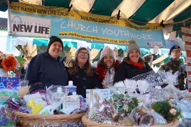 Christmas treats galore were on sale at the New Life Church stall EMN-171127-064612001