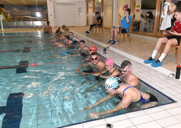 Rotary swimathon at Sleaford Leisure Centre. EMN-171120-125127001
