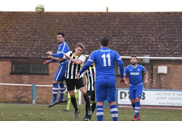Boston Town v St Andrews. Photo: David Dawson.