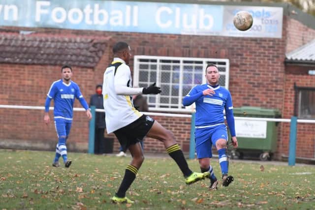 Boston Town v St Andrews. Photo: David Dawson.
