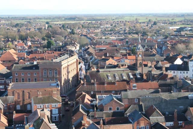 St James' Church - view from the tower platform.