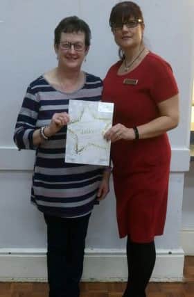 Pearl after losing more than three stone. EMN-171127-103530001