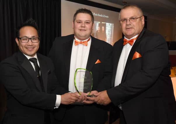 Skegness Business Awards Ceremony at Southview Park Hotel - Best New Business, NK Photo Booth and Events. Photo: MSKP-241117-68 ANL-171127-085712001