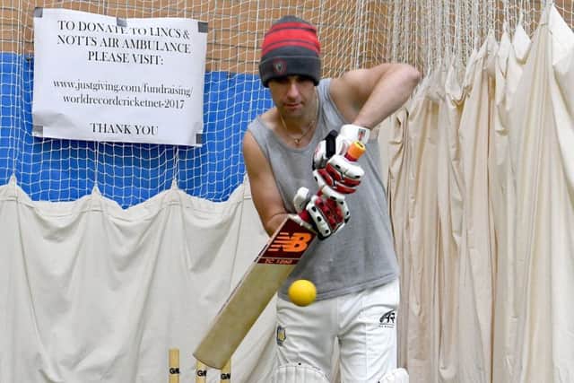 72-hour batting world record. Dave Newman EMN-171127-121618001