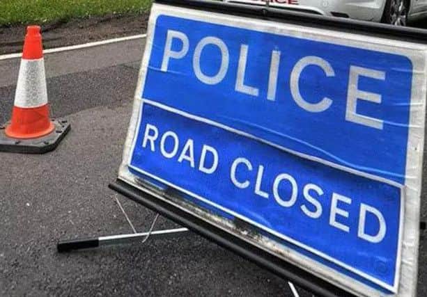 Road closed