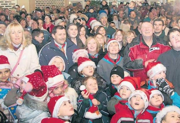 Skegness' Christmas lights switch-on event in 2007.