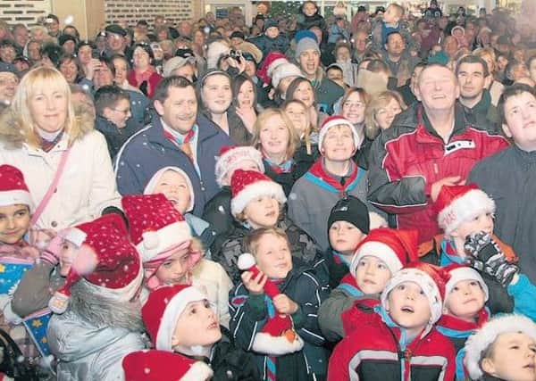 Skegness' Christmas lights switch-on event in 2007.