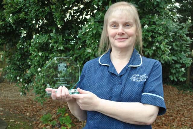 Award-winner Julie Crowther.