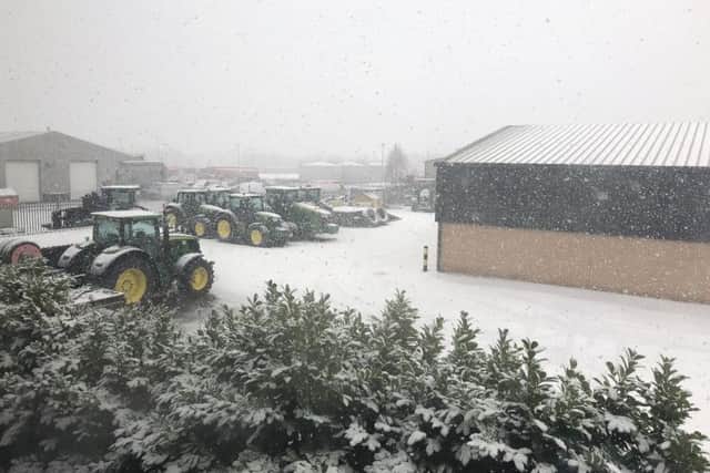 Heavy snowfall has hit Louth (Thursday, November 30) and is really starting to settle.