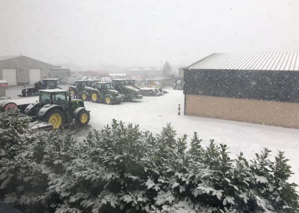 Heavy snowfall has hit Louth (Thursday, November 30) and is really starting to settle.