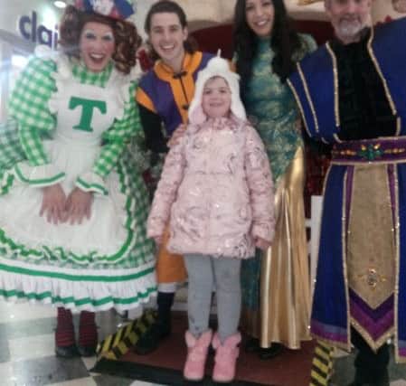 Skegness Christmas Lights parade and switch-on at the Hildreds Centre, Skegness. ANL-170112-092649001
