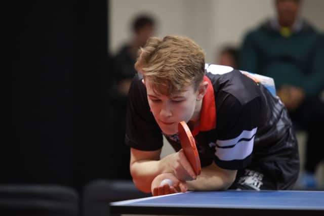 Riva del Garda, ITALIA, 30 Nov 2017. Singles Groups. Final at the 2017 ITTF World Junior Championships. Photo: ITTF