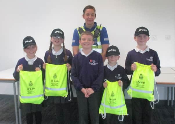 Year 4 pupils at Beacon Primary Academy have been appointed Junior Police Community School Officers. ANL-170712-153714001