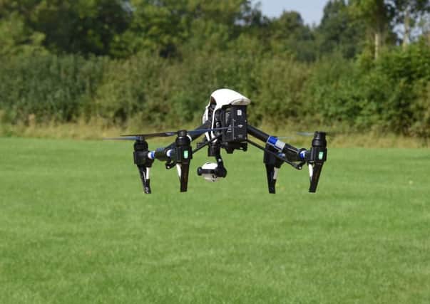 Lincolnshire Police drone in action. EMN-170512-161711001